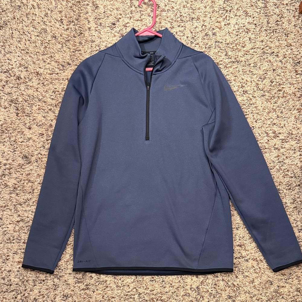 Mens Nike dri-fit sweatshirt 1/4 zip - small